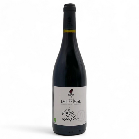 Bouteille de vin La vigne de mon père 2022 du domaine Domaine d'Emile et Rose