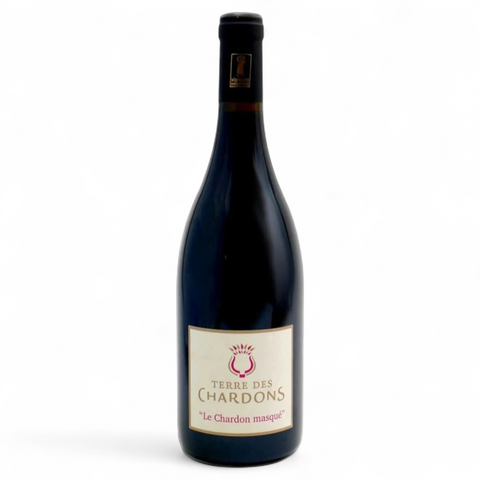 Bouteille de vin Le Chardon Masqué 2025 du domaine Terre des Chardons