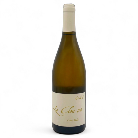 A bottle of Le Clou 34 2024 wine from the Naudin-Ferrand estate