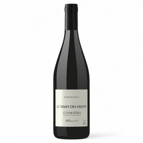Bouteille de vin Le Temps des Fruits 2023 du domaine Jeff Carrel