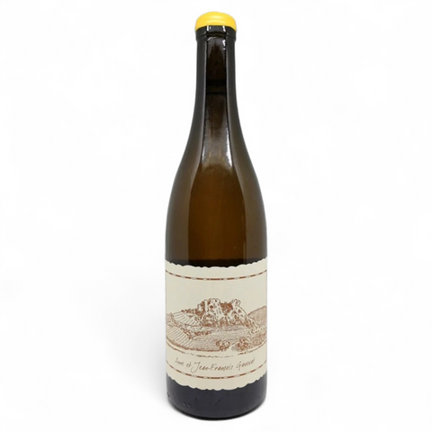 A bottle of Les Resistants 2017 wine from the Jean-François Ganevat estate
