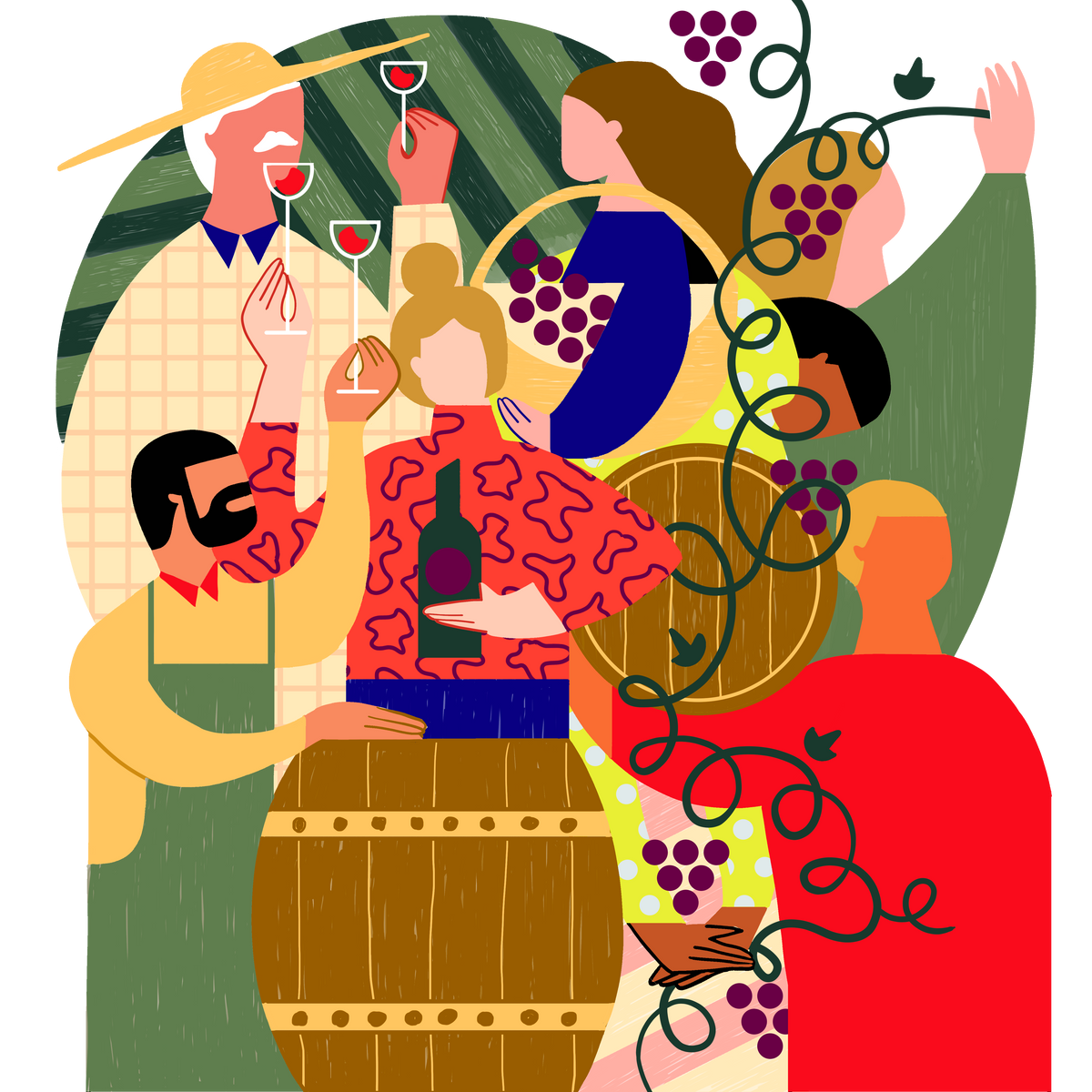 Illustration pour les collections domaines