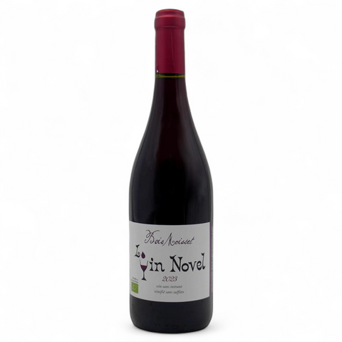 Bouteille de vin Lo Vin Novel 2022 du domaine Ferme de Bois Moisset