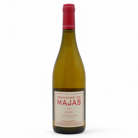Bouteille de vin Majas blanc 2024 du domaine Caves du Roussillon