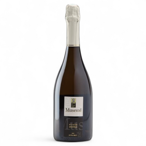 Bouteille de vin Musemé Extra Brut 2018 du domaine Domaine Les grandes vignes