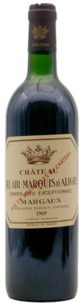 Cuvée Château Bel Air Marquis d'Aligre 1969 du domaine Bel Air Marquis d'Aligre