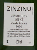 Cuvée Zinzinu du domaine Nicolas Mariotti Bindi