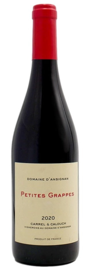 Cuvée Les Petites Grappes du domaine Jeff Carrel