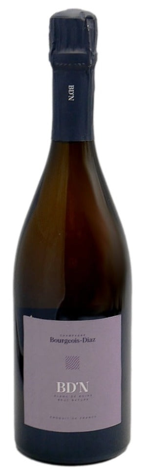 Cuvée Champagne BD' N Brut Nature du domaine Champagne Bourgeois Diaz