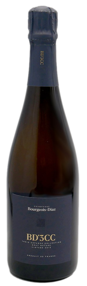Cuvée Champagne BD' 3CC Collection Vintage du domaine Champagne Bourgeois Diaz