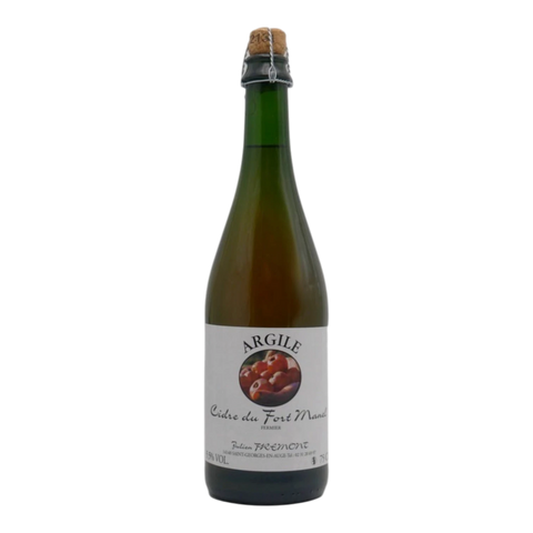 Cuvée Cidre fermier Argile du domaine Julien Frémont