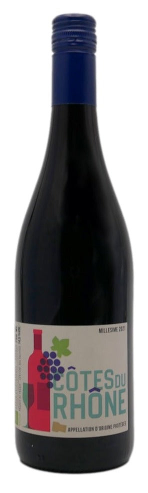 Cuvée Côtes du Rhône rouge bio du domaine Estezargues