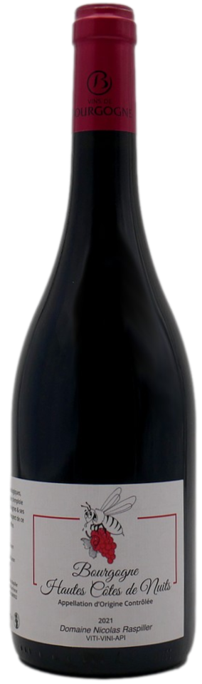 Cuvée Hautes Côtes de Nuits du domaine Raspiller