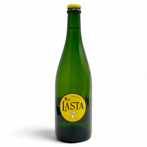 Bouteille de vin Pet' nat blanc de noir Lasta du domaine Vignerons de nature