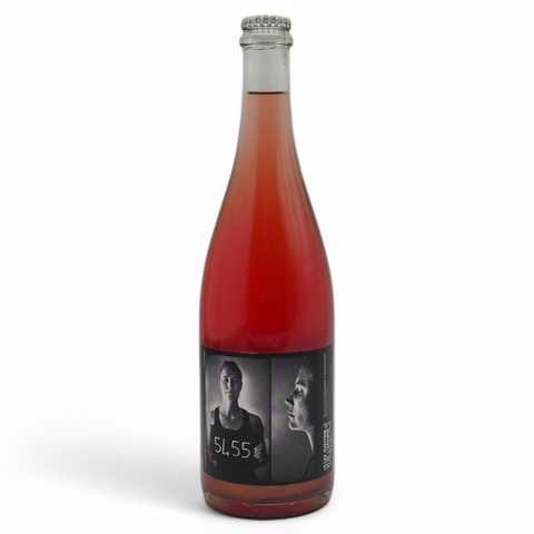 Bouteille de vin Pétillant naturel 54-55 2023 du domaine Les Chemins de L'Arkose