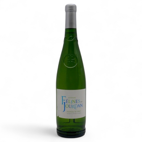 Bouteille de vin Picpoul de Pinet Féline 2023 du domaine Caves du Roussillon