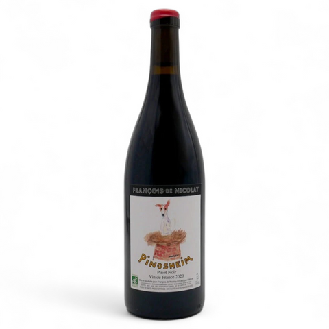 Bouteille de vin Pinosheim 2022 du domaine François de Nicolay