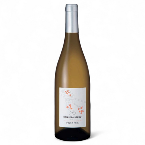 Bouteille de vin Pinot Gris Bonnet-Huteau 2024 du domaine Vignerons de nature