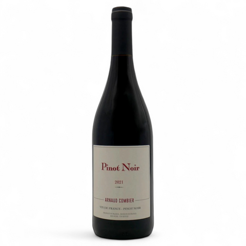 Bouteille de vin Pinot noir sans sulfites ajoutés 2021 du domaine Jeff Carrel