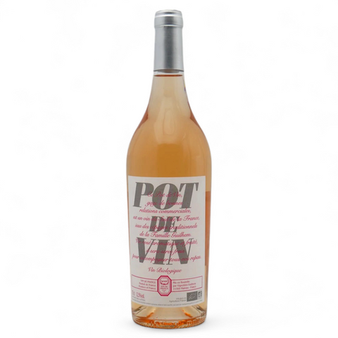 Bouteille de vin Pot de vin Rosé du domaine Sarl CEP