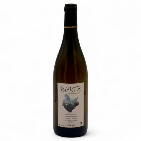 Bouteille de vin QUARTZ 2022 du domaine Les Cailloux du Paradis