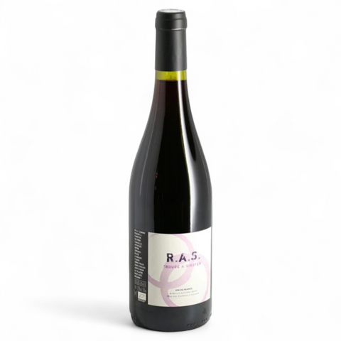 Bouteille de vin R.A.S. comme Rouge À Siroter 2022 du domaine Vignerons de nature
