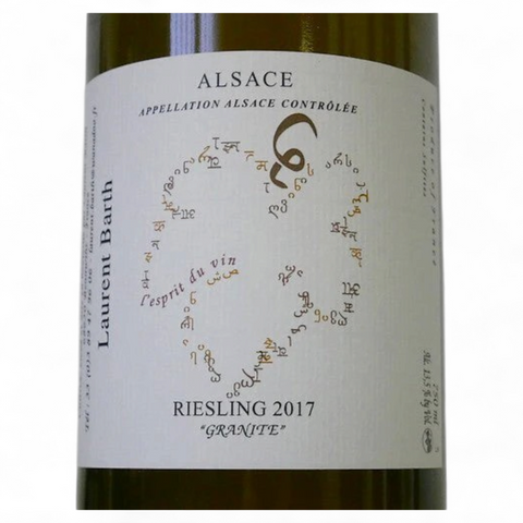 Bouteille de vin Riesling Granite 2023 du domaine Domaine Laurent Barth