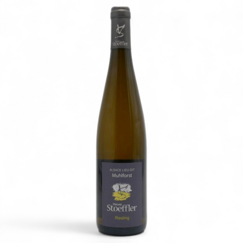 Bouteille de vin Riesling Muhlforst 2022 du domaine Vincent Stoeffler