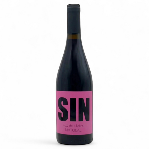 A bottle of SIN Ull de Llebre 2022 wine from the Puzelat winery
