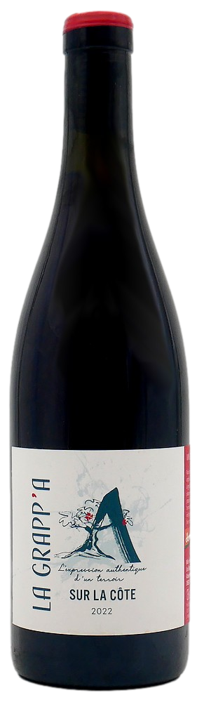 Cuvée Pinot noir Sur la côte du domaine Grapp'A