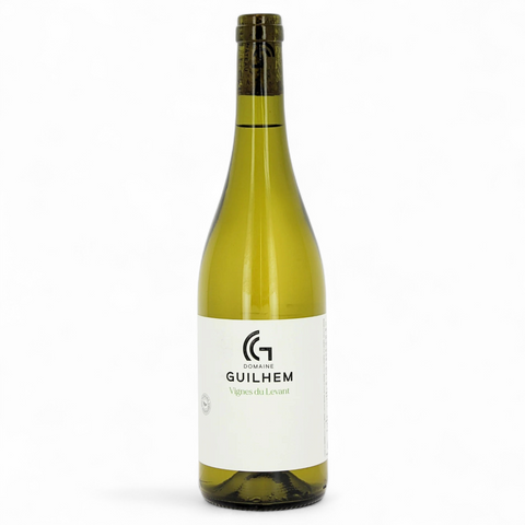 Bouteille de vin Vignes du Levant 2024 Blanc du domaine Château Guilhem