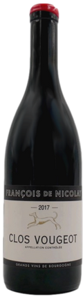 Cuvée Clos Vougeot Grand cru du domaine François De Nicolay
