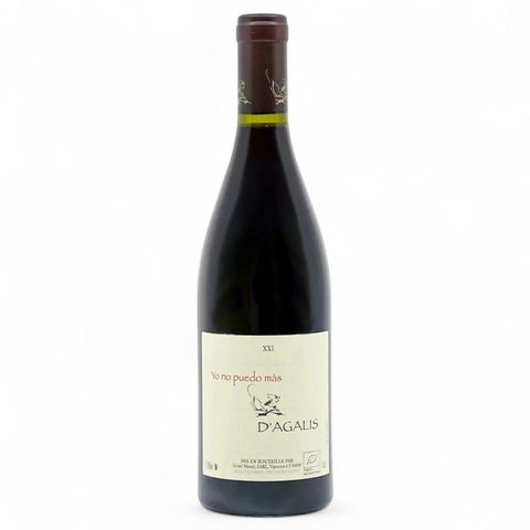 Bouteille de vin Yo no puedo mas 2021 du domaine Mas d'Agalis